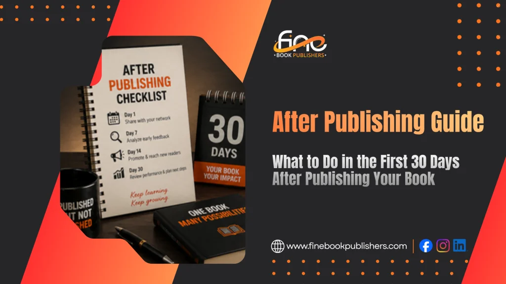 What to Do in the First 30 Days After Publishing Your Book