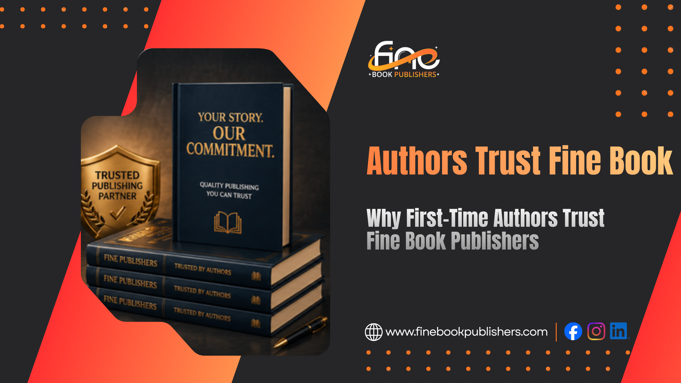 Why First-Time Authors Trust Fine Book Publishers