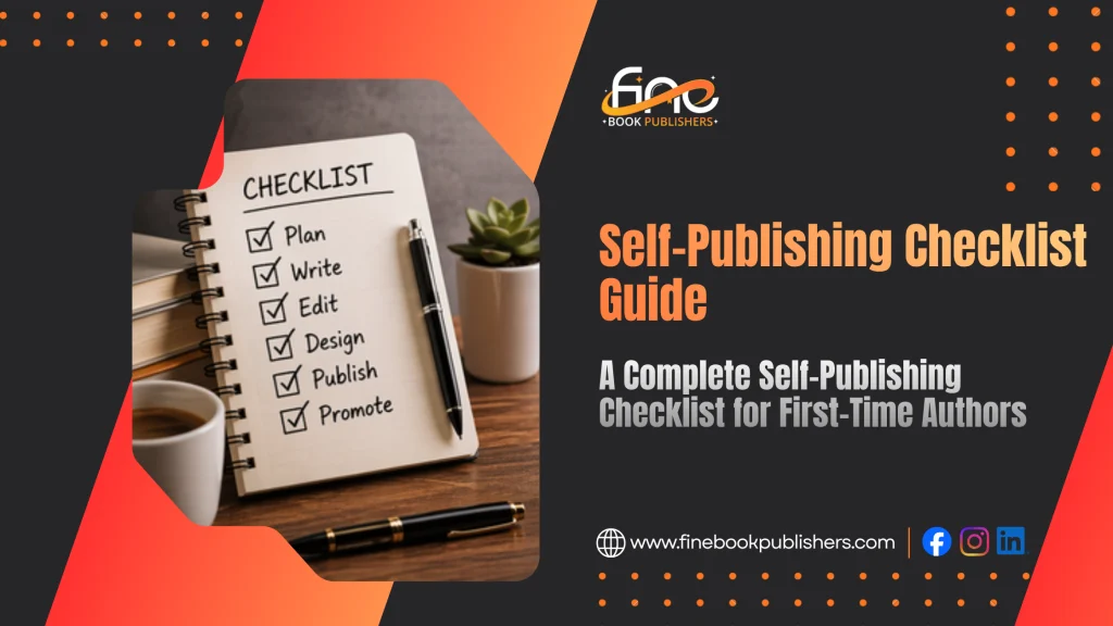 A Complete Self-Publishing Checklist for First-Time Authors